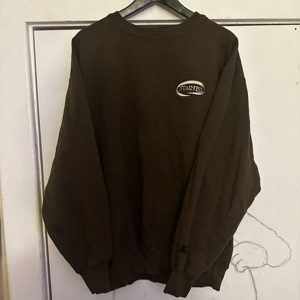 Starter Men's Brown Sweater